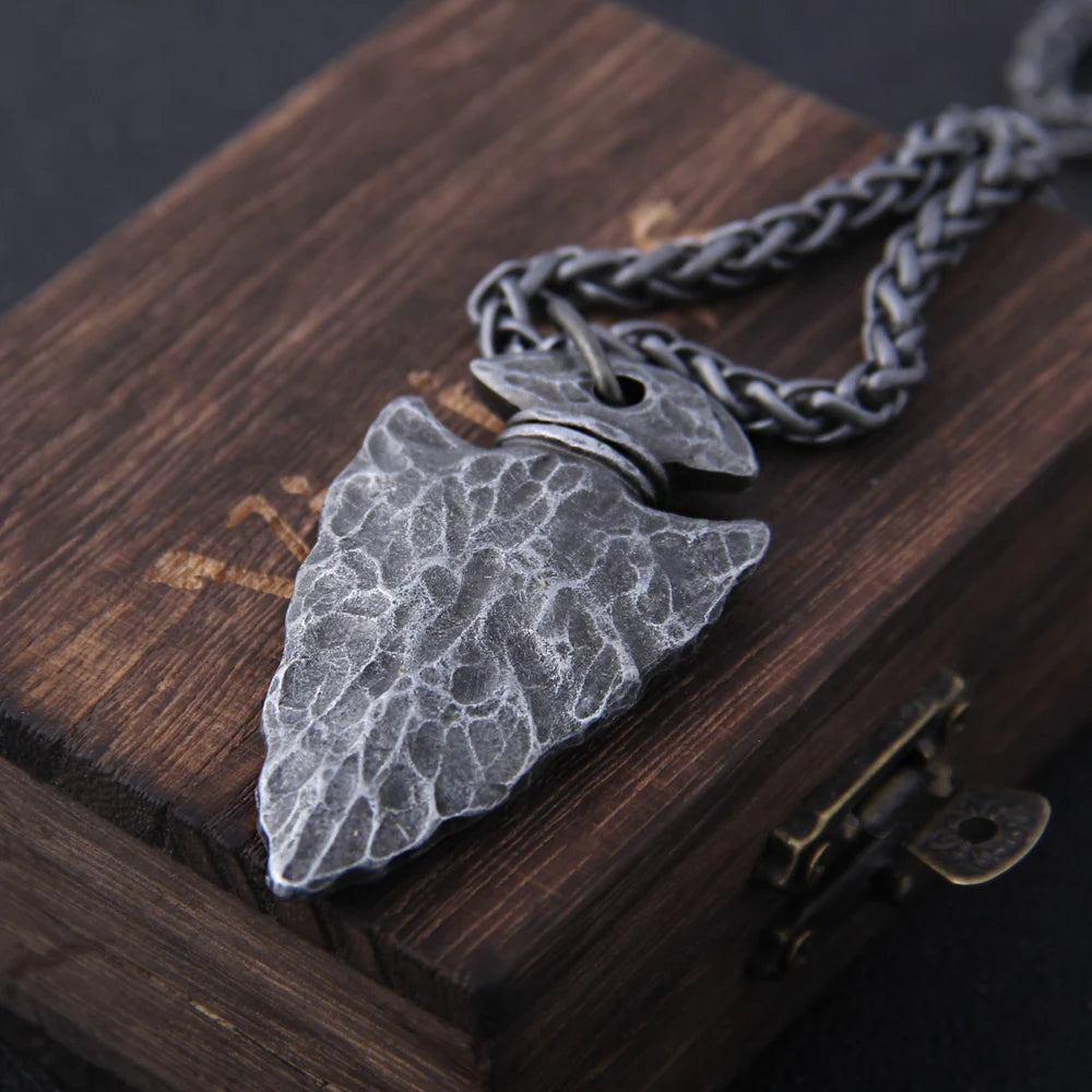 Aegishjalmur’s Guardian - Helm of Awe Arrowhead Pendant