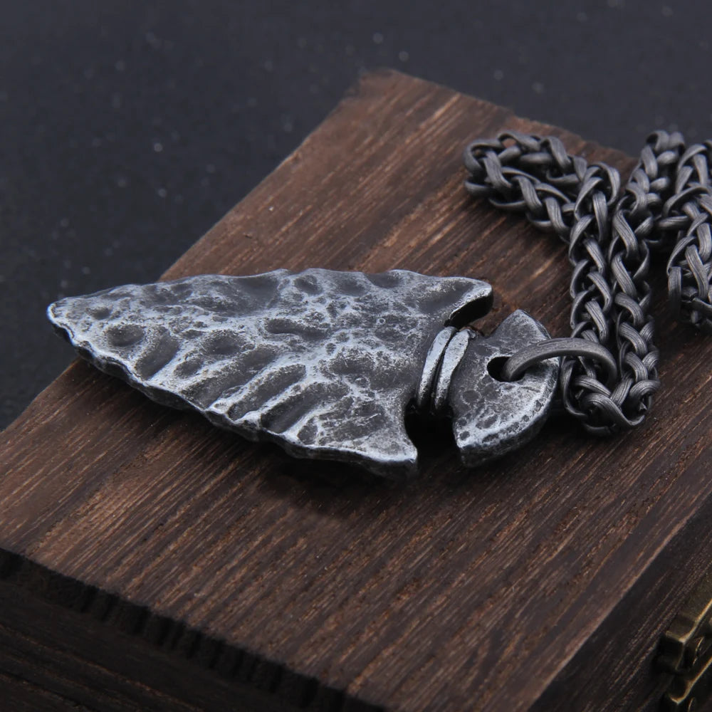 Aegishjalmur’s Guardian - Helm of Awe Arrowhead Pendant