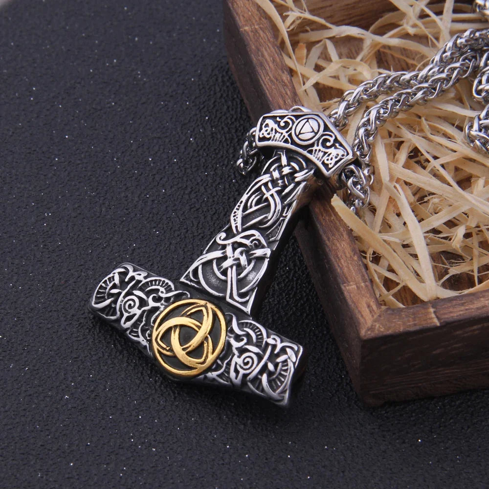 Mjölnir’s Might - Thor’s Hammer Pendant