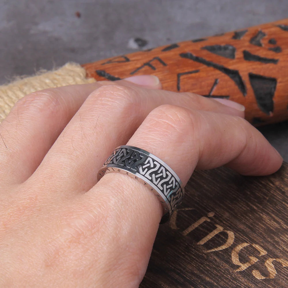 Modern Silver Runic Band/Pendant