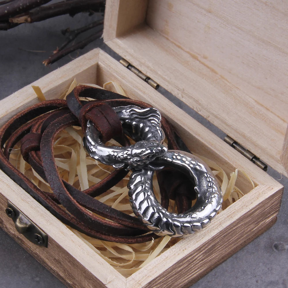 Eternal Devotion - Infinity Ouroboros Pendant