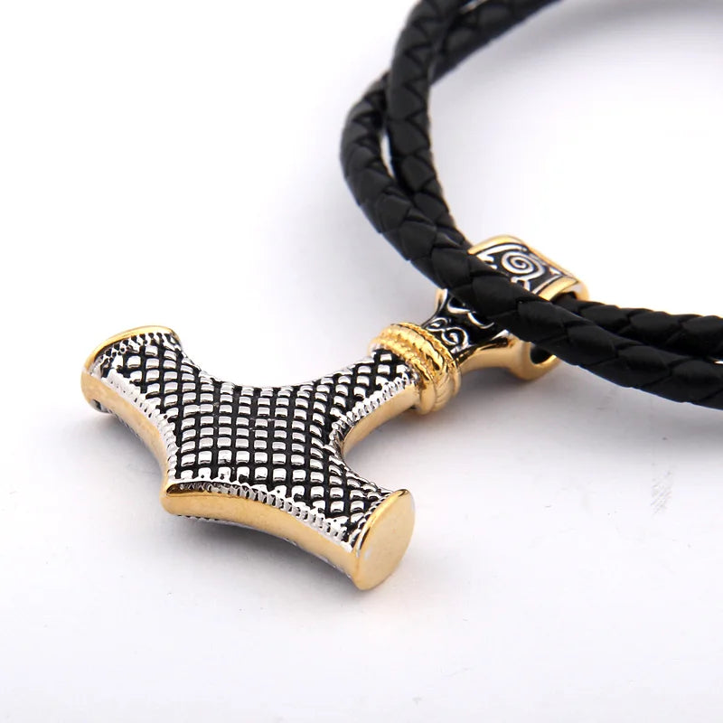 Mjölnir's Ascendant - Sterling Silver Thor’s Hammer Pendant