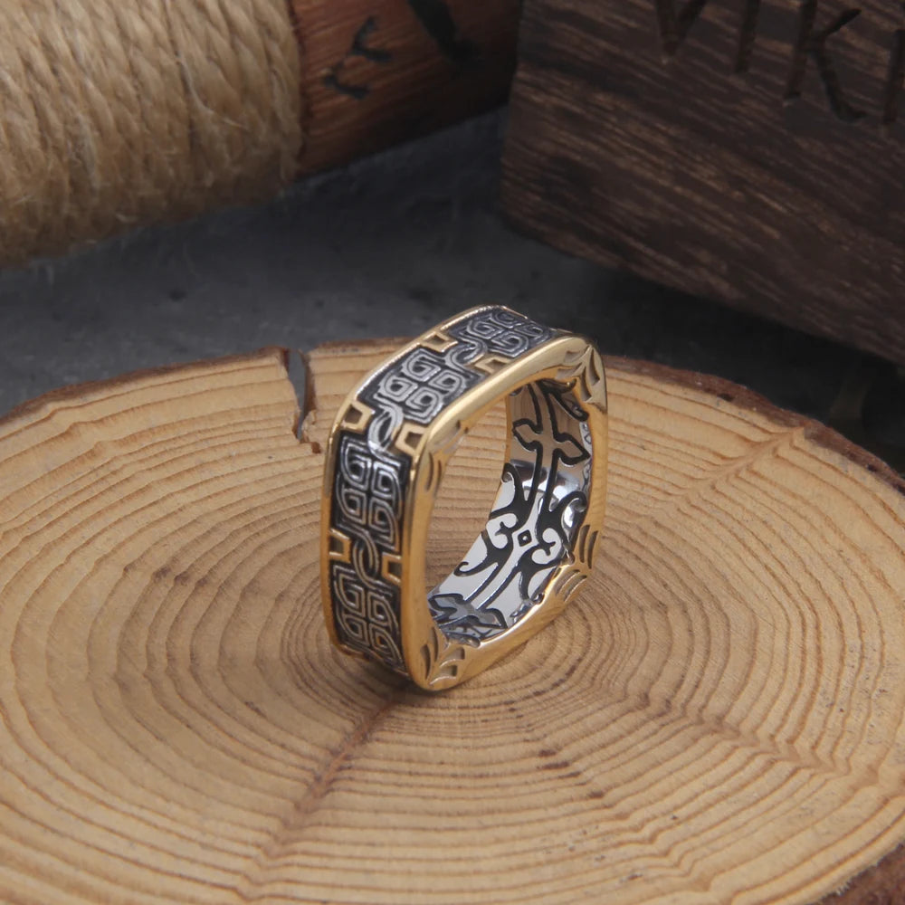 High One’s Wisdom - Viking Rune Ring