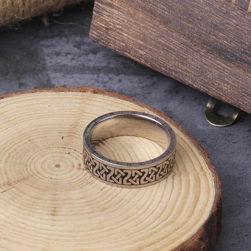 Modern Silver Runic Band/Pendant