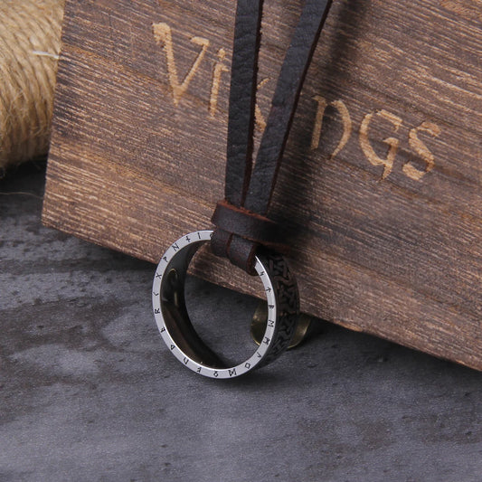 Modern Silver Runic Band/Pendant